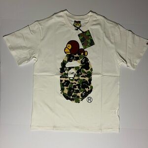 BAPE Baby Milo White Graphic T-Shirt
